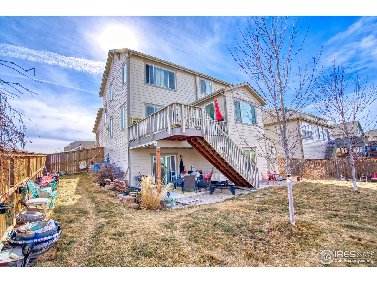 810 Ranchhand Drive Berthoud, CO 80513 - Photo 33 of 40 Yard is fully fenced for privacy.
