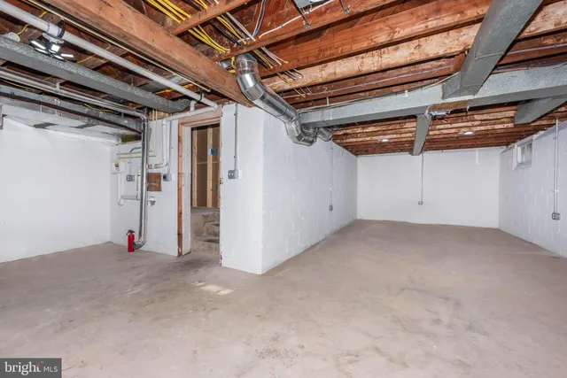 a view of empty room