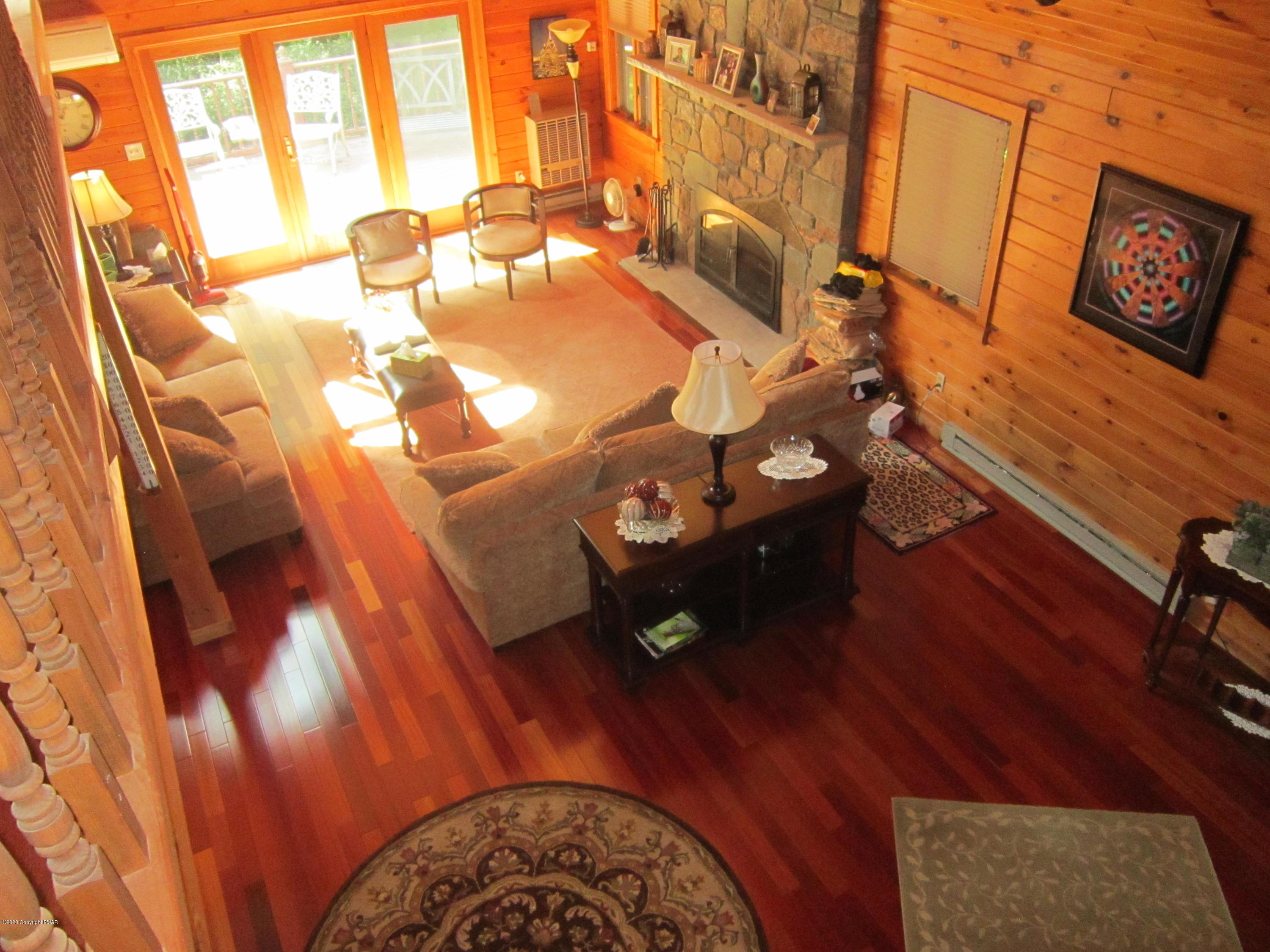 427 Little Wing Road Canadensis, PA 18325 - Photo 18 of 36 LR VIEW FROM LOFT
