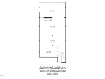 $485,000 | 4231 C American Drive, Unit C, Durham, NC 27705