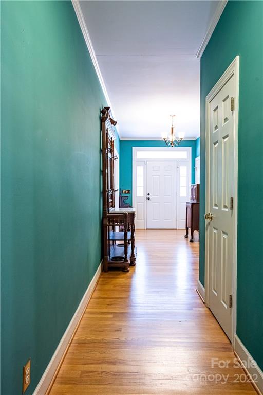 200 Hunt Trace, Unit B Camden, SC 29020 - Photo 3 of 40 a view of a hallway with wooden floor