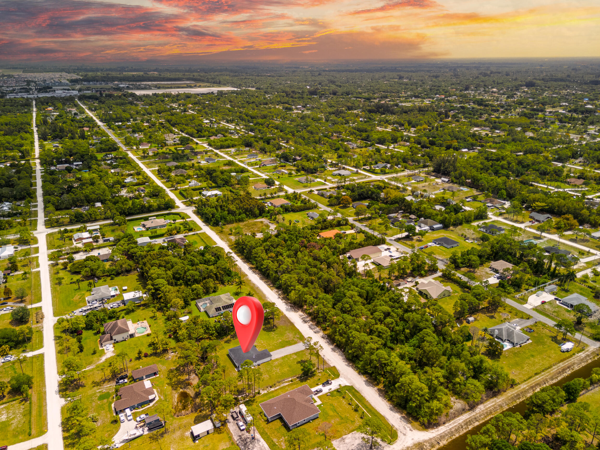 17563 88th Road North Loxahatchee, FL 33470 - Photo 9 of 63 Drone Elevation