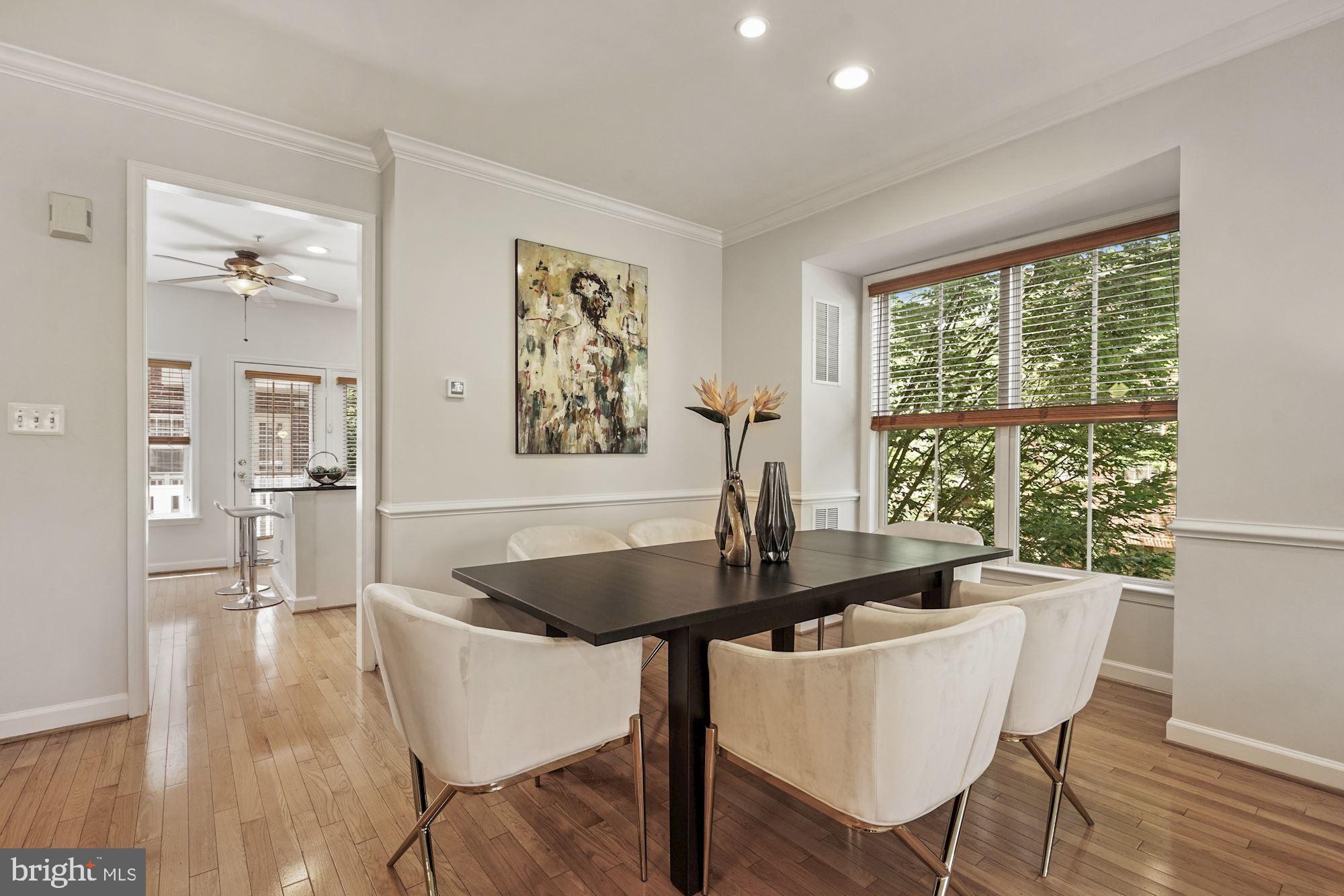 724 Capitol Square Place Southwest Washington, DC 20024 - Photo 13 of 40 Expansive open dining w/a double window