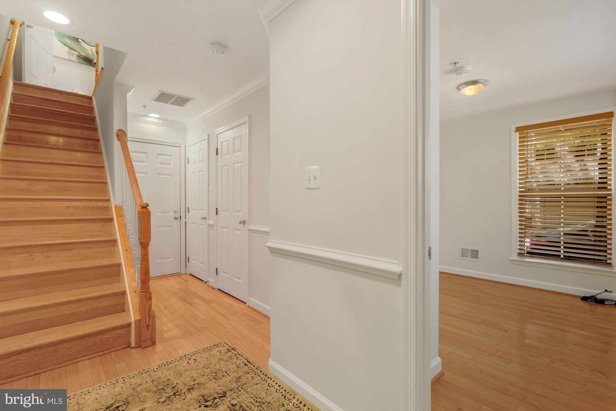 724 Capitol Square Place Southwest Washington, DC 20024 - Photo 4 of 40 Entry foyer w/coat closet, BR, & garage access