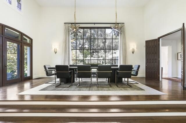 780 Mission Canyon Road Santa Barbara, CA 93105 - Photo 11 of 97 a view of dining room and hall with furniture