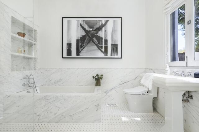 780 Mission Canyon Road Santa Barbara, CA 93105 - Photo 22 of 97 a bathroom with a toilet and a sink