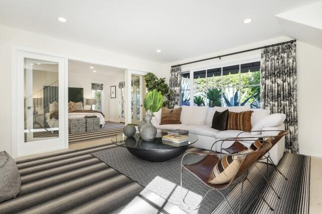 780 Mission Canyon Road Santa Barbara, CA 93105 - Photo 59 of 97 a living room with furniture and a large window
