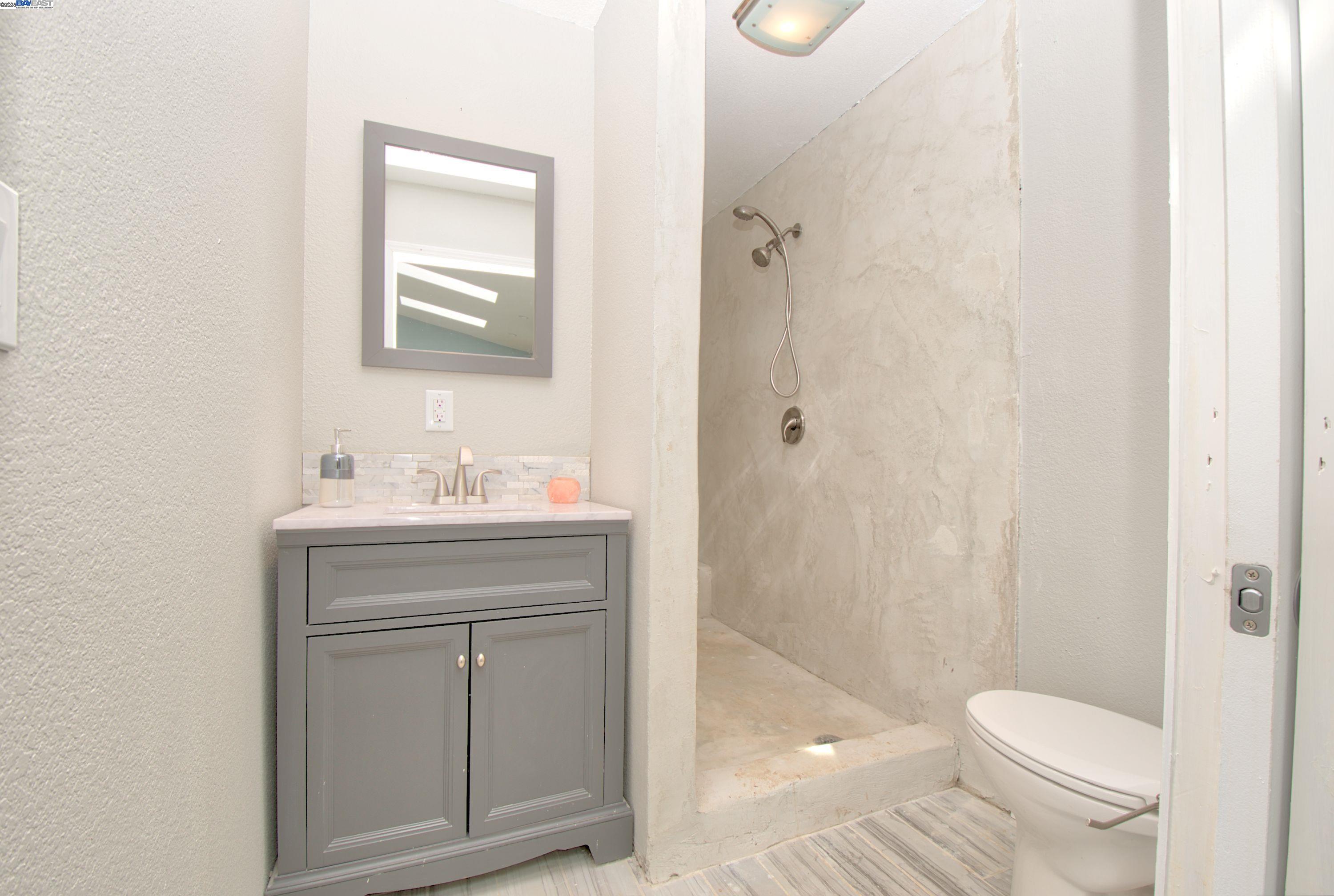 19990 Mines Road Livermore, CA 94550 - Photo 11 of 18 a bathroom with a sink a toilet and shower