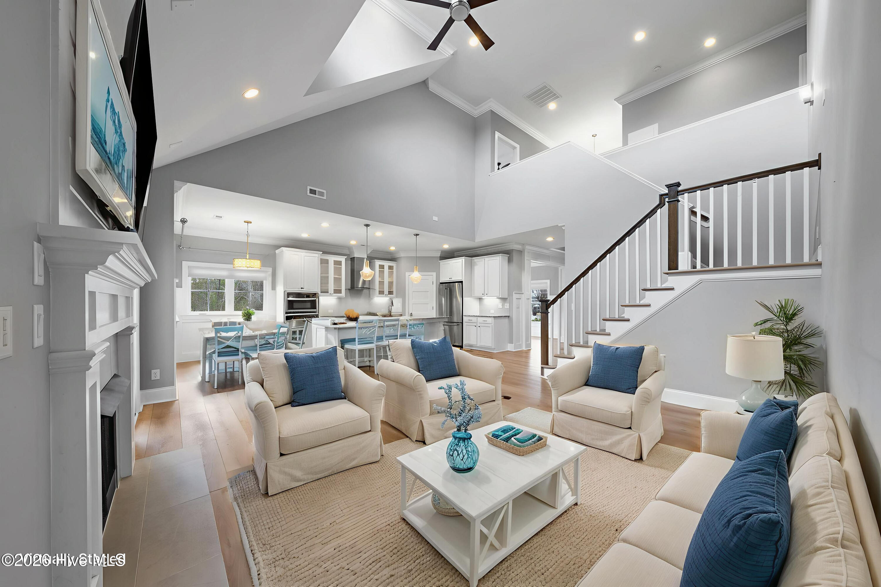 63 Evergreen Lane Hampstead, NC 28443 - Photo 16 of 66 living-room-kitchen-2 - Living Room - Co