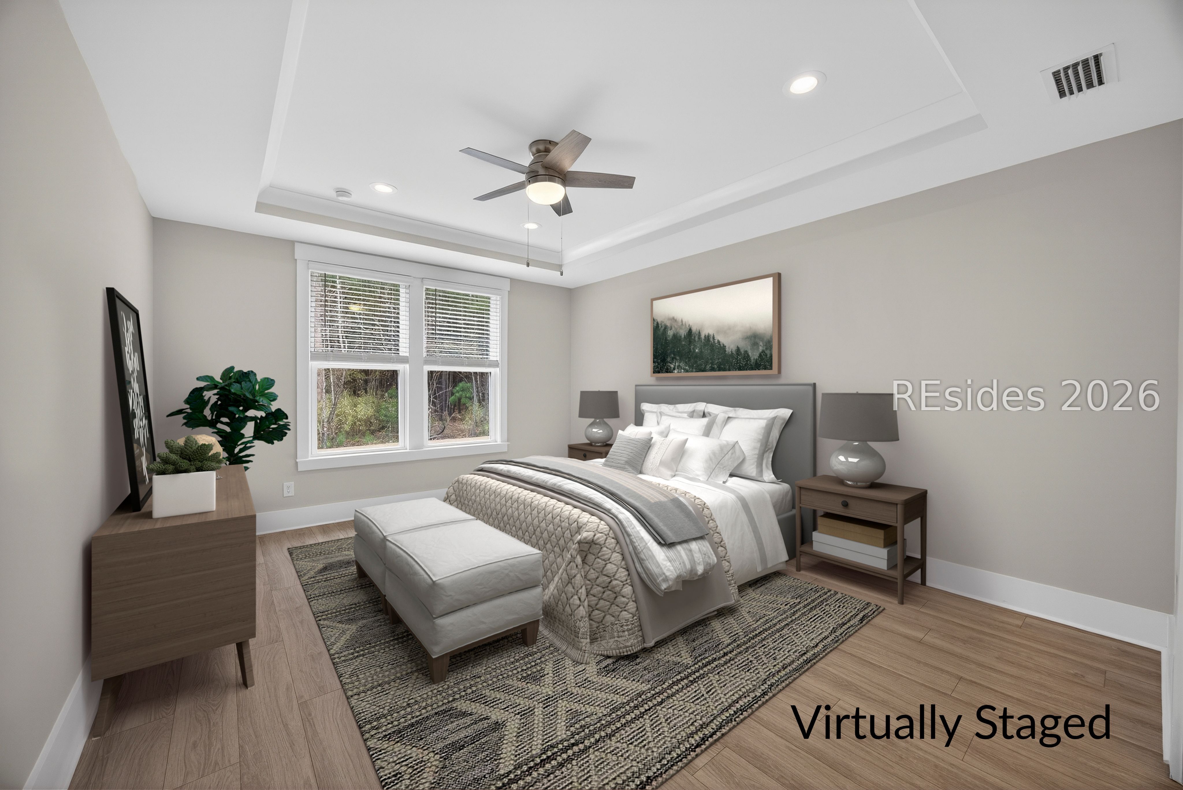 539 Sunfish Way Bluffton, SC 29909 - Photo 34 of 70 Primary Bedroom with Virtual Staging