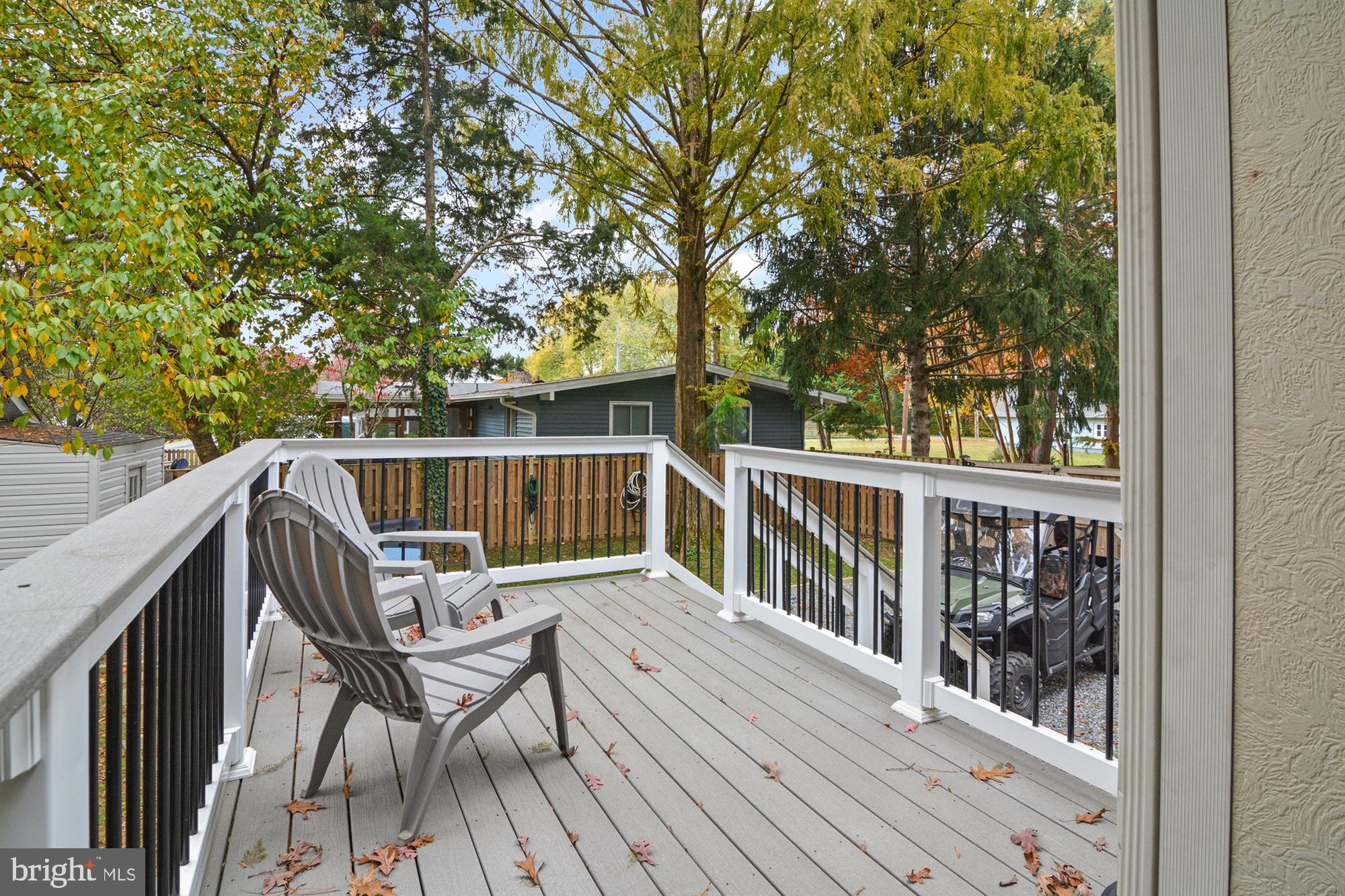 2709 Parkview Drive Riva, MD 21140 - Photo 42 of 53 a view of balcony with furniture and wooden fence