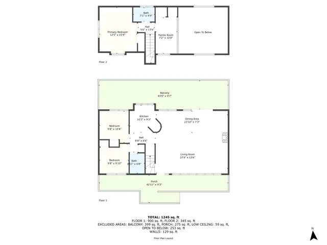 a picture of a floor plan