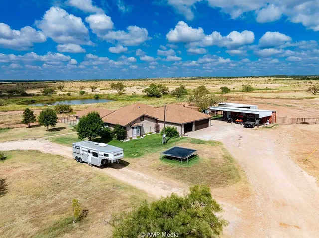 a view of a lake and city