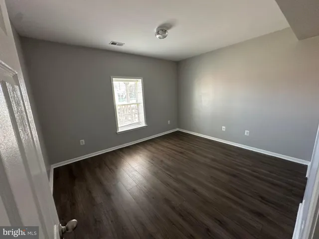 wooden floor in an empty room