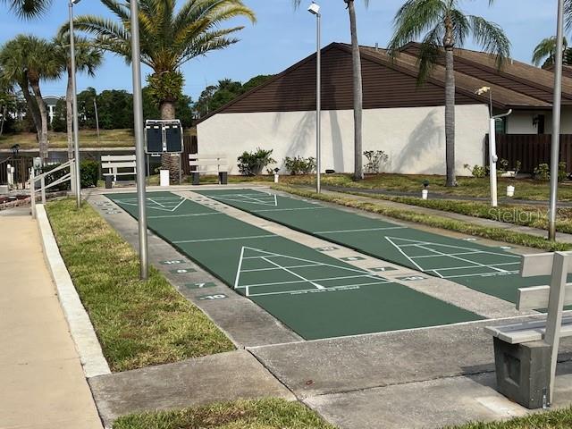 1725 Pine Ridge Way East, Unit C Palm Harbor, FL 34684 - Photo 27 of 28 a view of a backyard