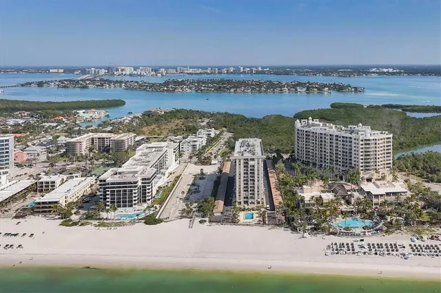 a view of lake with city view