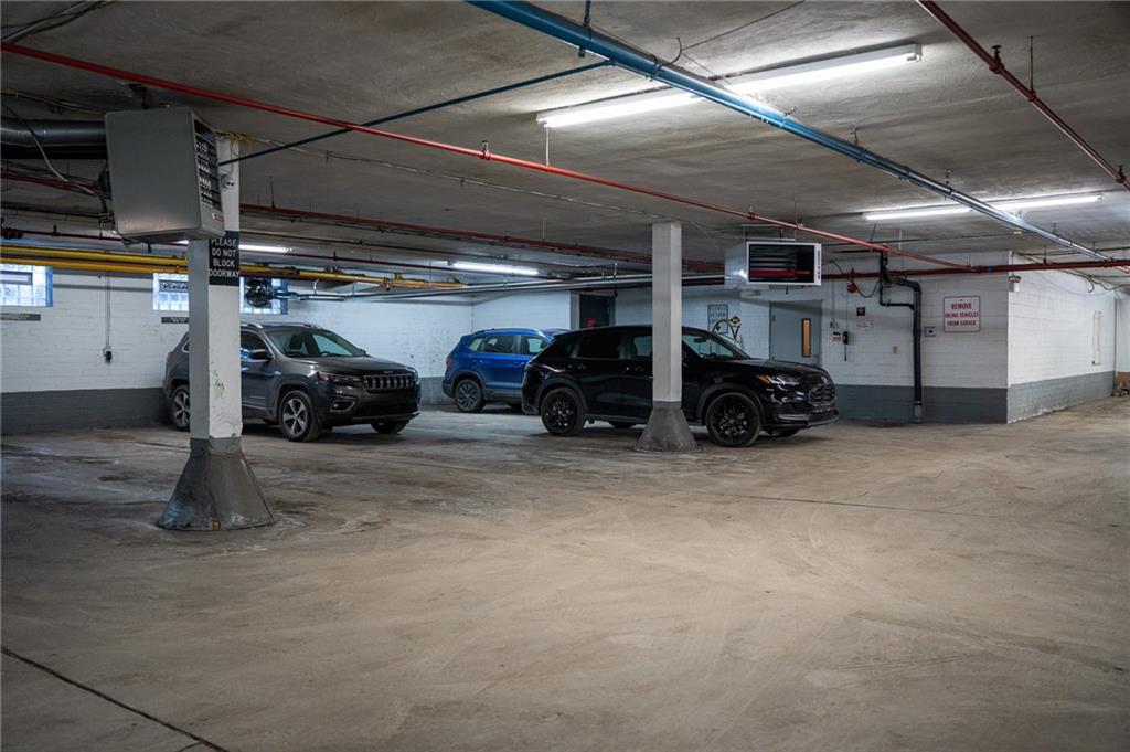 5025 Fifth Avenue, Unit 3F Pittsburgh, PA 15232 - Photo 22 of 22 a view of parking garage with cars