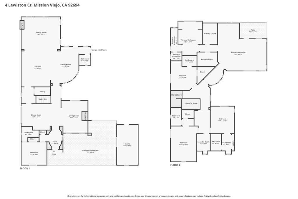 4 Lewiston Court Ladera Ranch, CA 92694 - Photo 48 of 48 Floor Plan