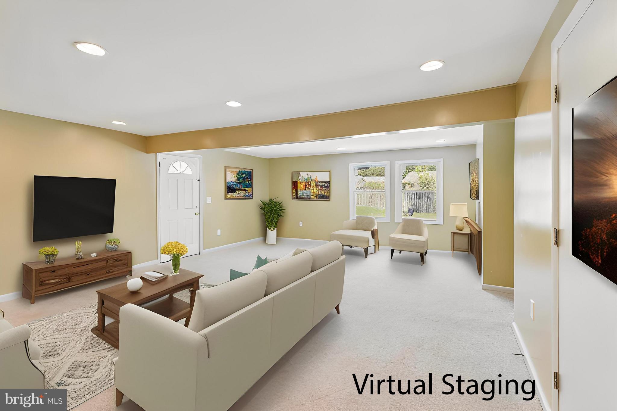 1046 Springhill Way Gambrills, MD 21054 - Photo 4 of 40 Virtually Staged Recreation Room