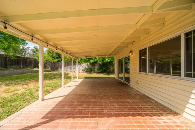 a view of a house with a swimming pool