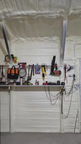 a kitchen with stove and cabinets