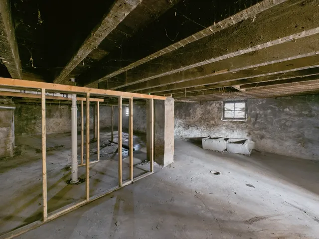 a house with trees in front of it