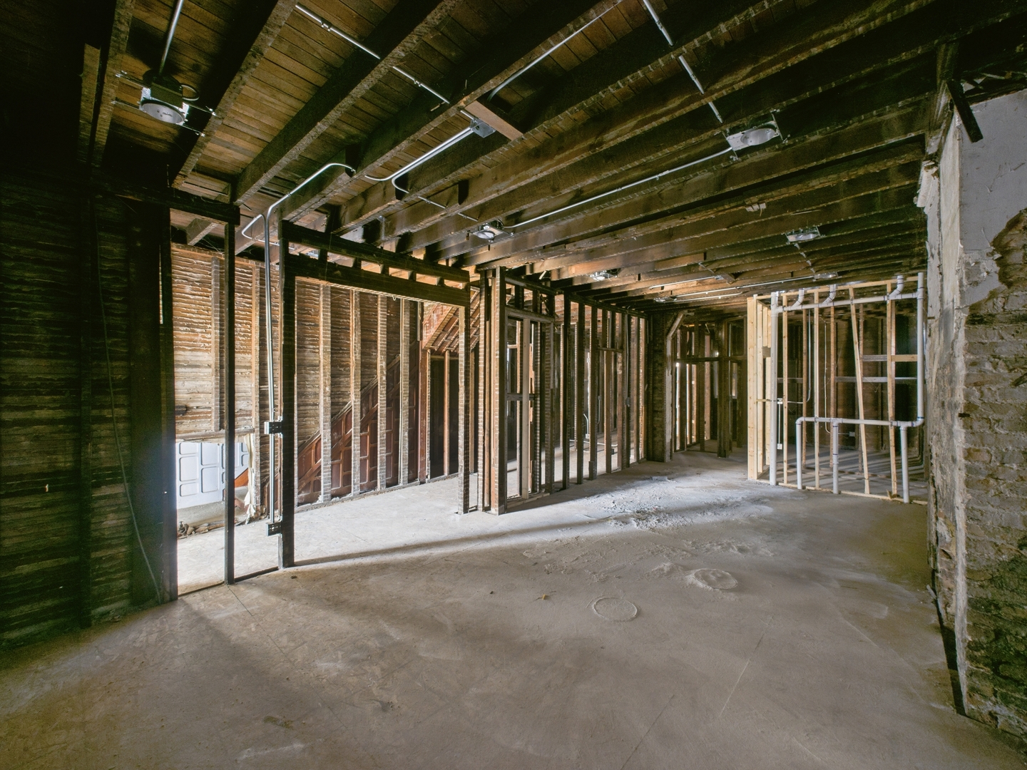 7047 South Princeton Avenue Chicago, IL 60621 - Photo 3 of 23 a view of under construction room and staircase
