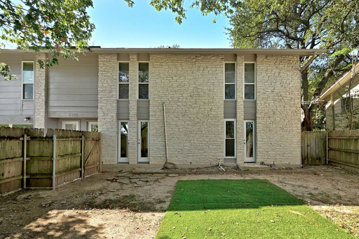 6210 Shadow Valley Drive, Unit B Austin, TX 78731 - Photo 27 of 28 Private, fenced yard at the front of the house
