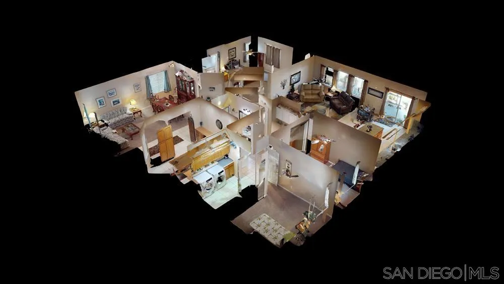 276 South Ralph Road Lake Elsinore, CA 92530 - Photo 14 of 15 an aerial view of a house with table and chairs