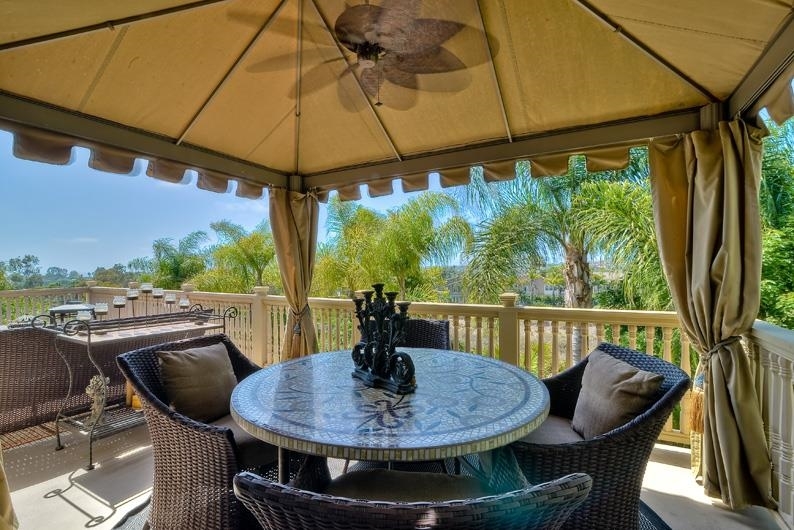 1206 Plum Tree Road Carlsbad, CA 92011 - Photo 22 of 25 BALCONY OFF MASTER SUITE WITH SPIRAL STAIRCASE TO DOWNSTAIRS CUSTOM POOL, SPA, AND FIREPLACE