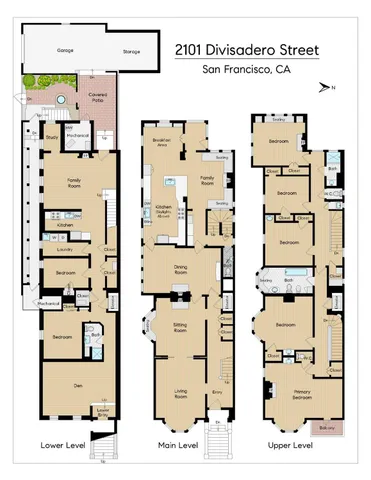 $5,995,000 | 2101 Divisadero Street, San Francisco, CA 94115