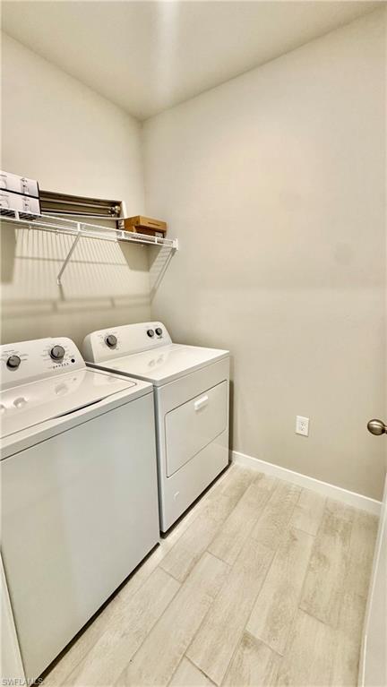 17710 Shade Tree Loop Babcock Ranch, FL 33982 - Photo 23 of 28 a utility room with dryer and washer