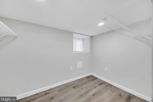 a view of empty room