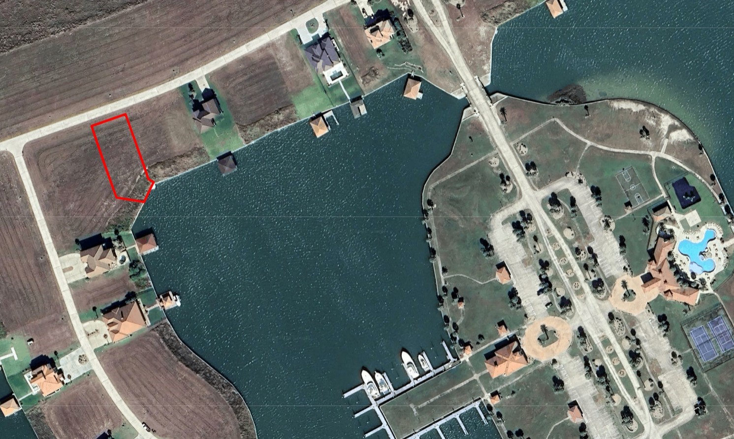 0 West Lago Loop Road Port O'Connor, TX 77982 - Photo 5 of 15 an aerial view of a house