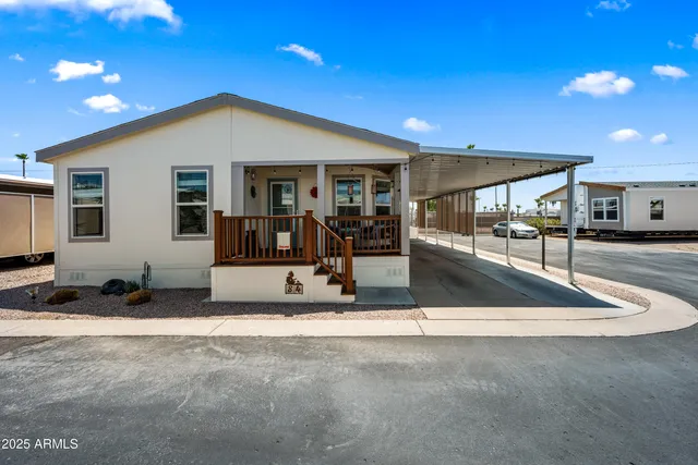 a view of a house with entertaining space