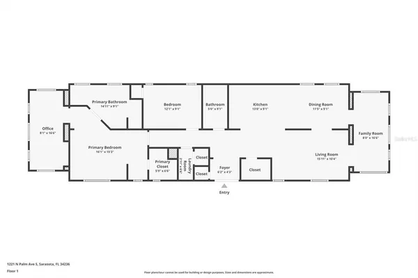 $850,000 | 1221 North Palm Avenue, Unit 106/107, Sarasota, FL 34236