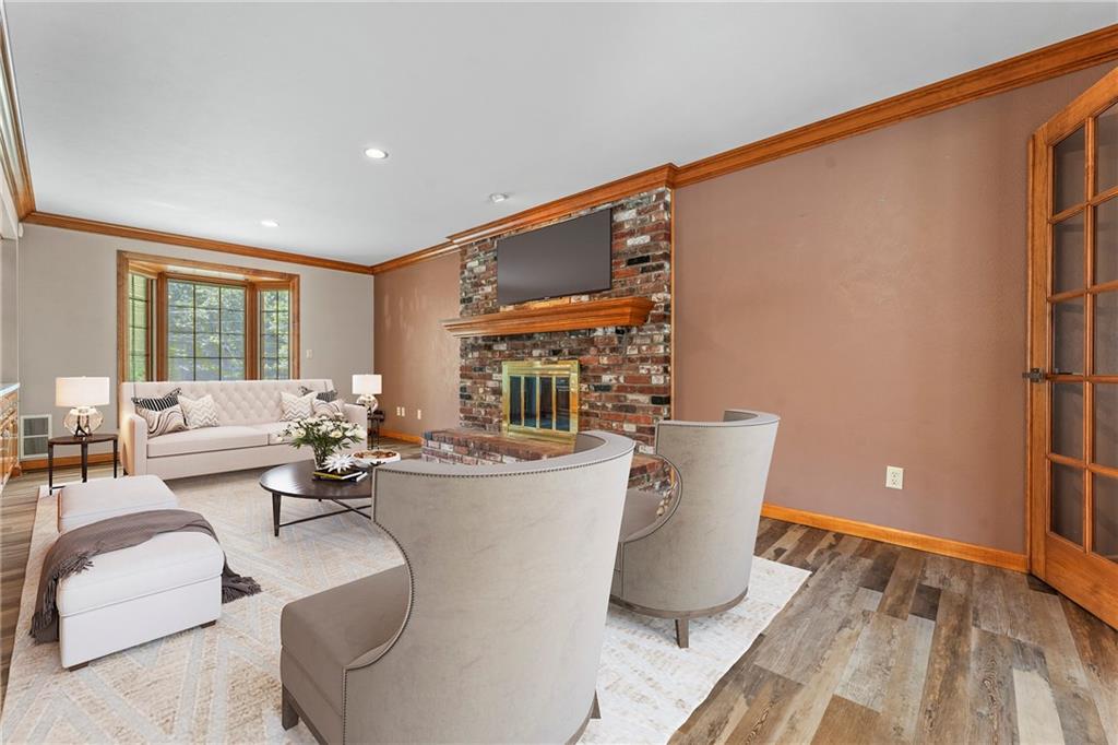 120 Timothy Road Gibsonia, PA 15044 - Photo 17 of 50 a living room with furniture and a large window