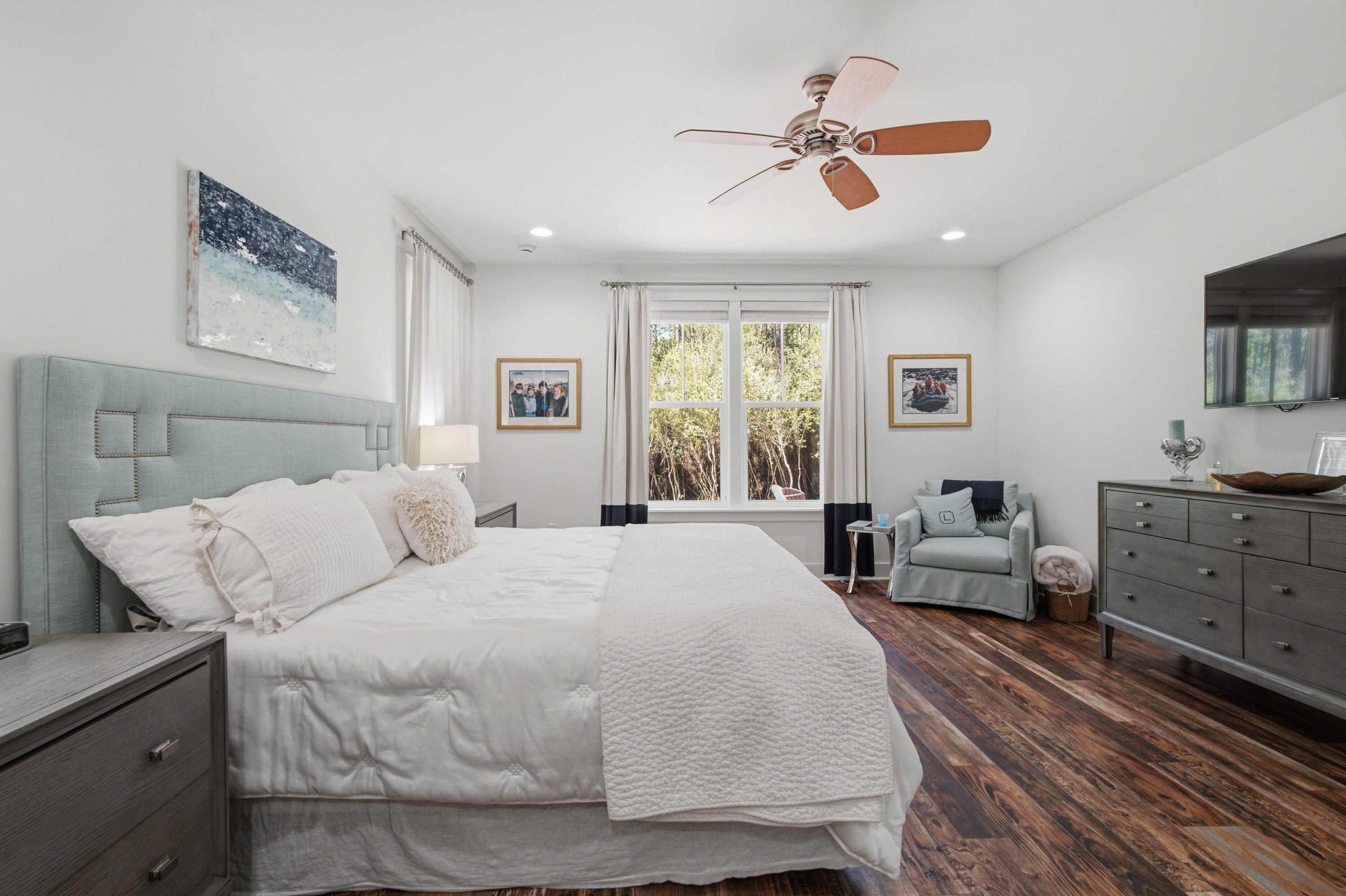 755 Breakers Street, Unit LOT 50 Inlet Beach, FL 32461 - Photo 21 of 61 a bedroom with a large bed and a window