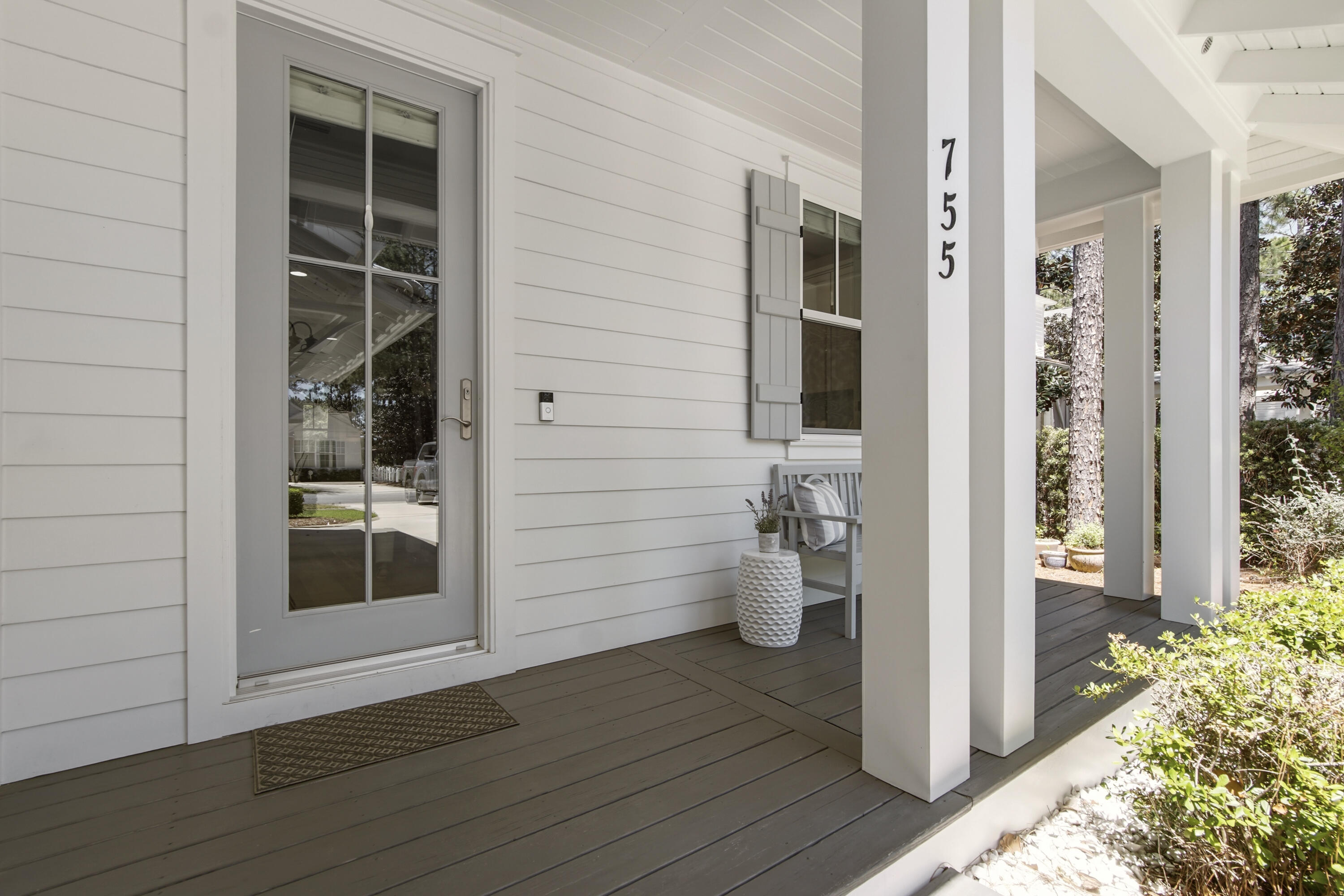 755 Breakers Street, Unit LOT 50 Inlet Beach, FL 32461 - Photo 3 of 61 a view of back door of the house and wooden floor