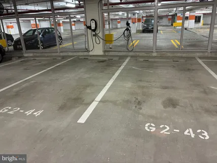 a view of a parking garage