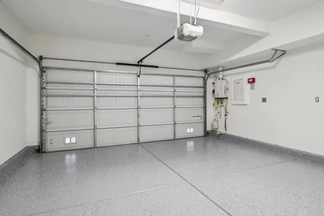 an aerial view of a residential apartment building