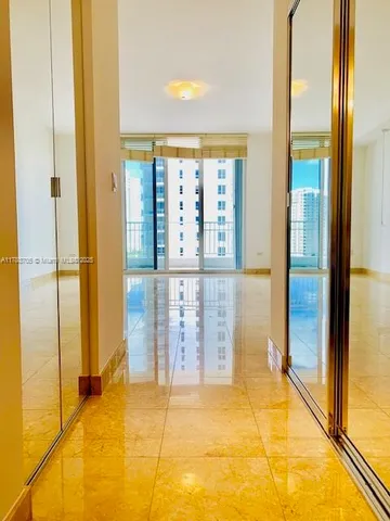 a view of front door