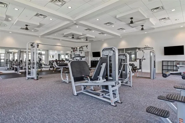a play room with toys