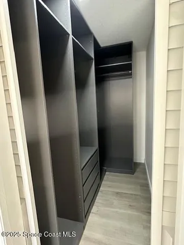 a view of walk in closet