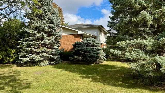 a view of outdoor space and yard