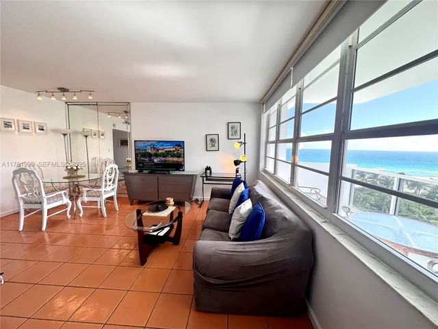 an aerial view of a highlighted house