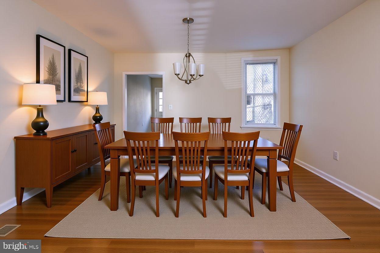 1210 Whitelock Street Baltimore, MD 21217 - Photo 12 of 51 Virtual Stagged Image of Dining Room - Opt 1