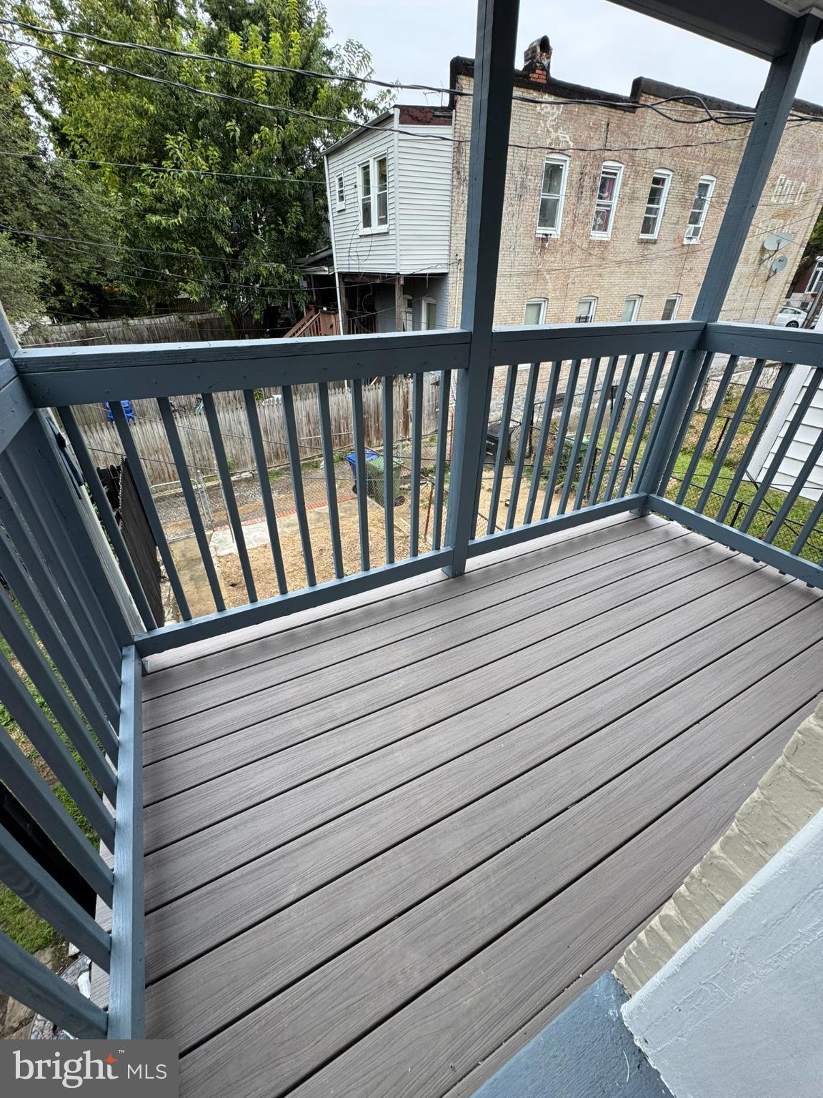 1210 Whitelock Street Baltimore, MD 21217 - Photo 29 of 33 a view of balcony with wooden floor