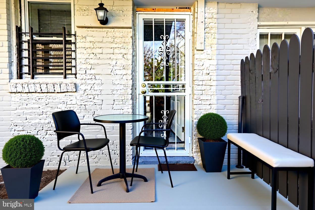 1210 Whitelock Street Baltimore, MD 21217 - Photo 50 of 51 Charming patio retreat with stylish accents.