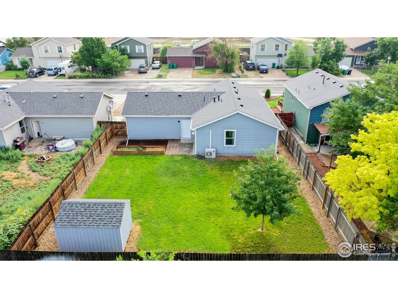 3725 Riverside Parkway Evans, CO 80620 - Photo 33 of 35 Back Yard/Shed